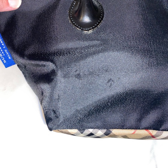 Authentic Burberry Blue Label Small Tote Purse - Picture 13 of 15